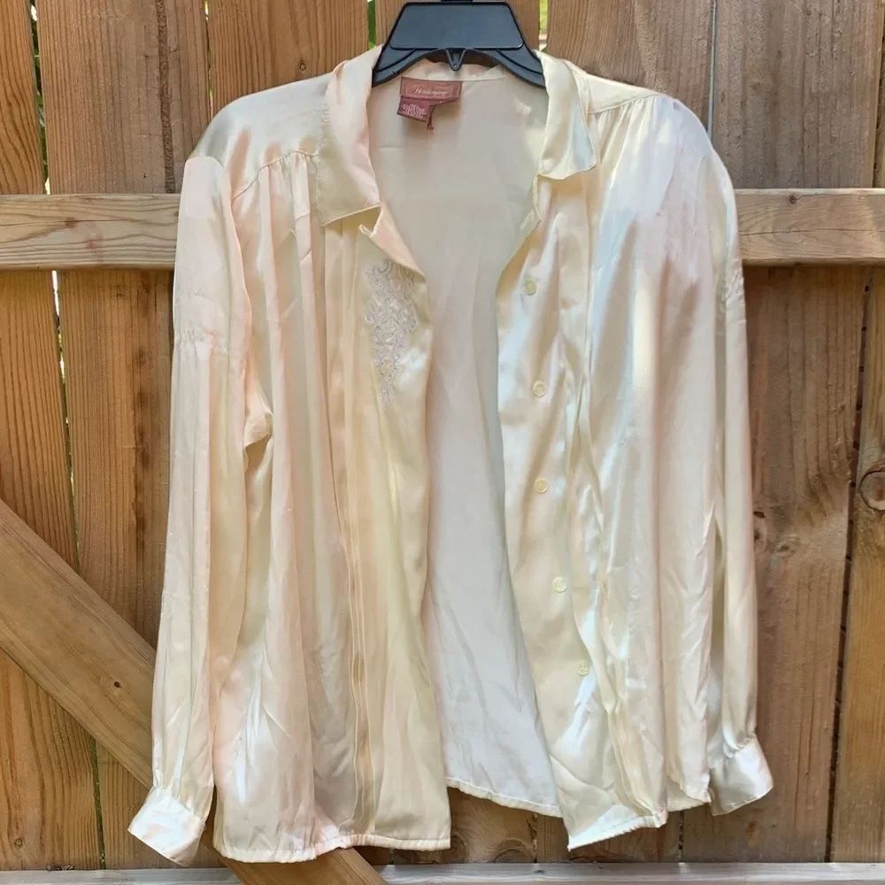 Worthington Cream Button Down Shirt